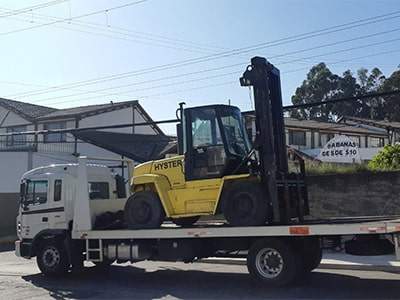 Grúas de Remolque de maquinaria pesada y Tractores